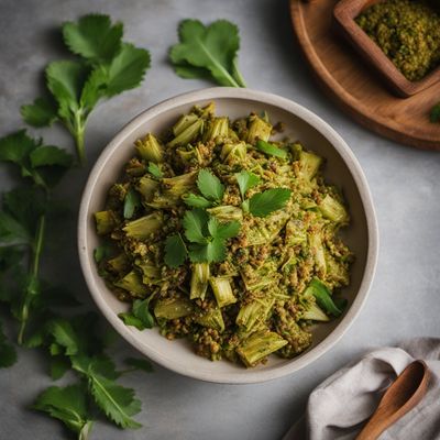 Tamil-style Artichoke Salad