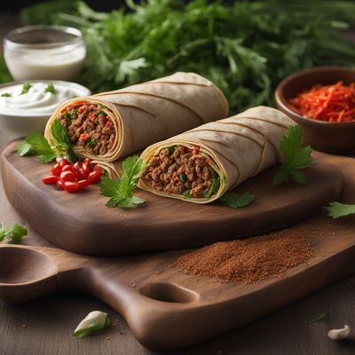 Tatar-Style Stuffed Wrap