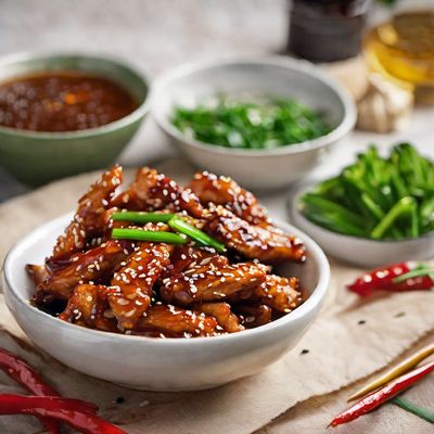 Sichuan-style Spicy Teriyaki Chicken