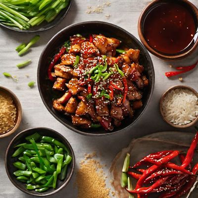 Sichuan-style Spicy Teriyaki Chicken