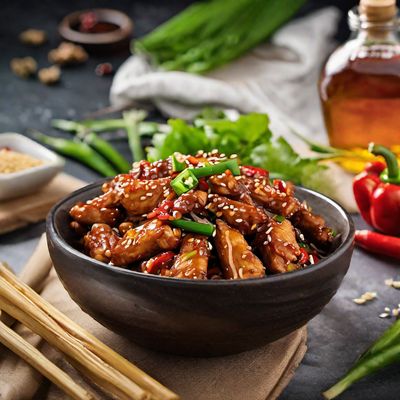 Sichuan-style Spicy Teriyaki Chicken