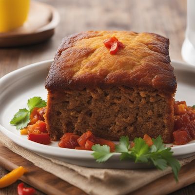 Texan-style Cornbread Stuffed with Smoky Brisket