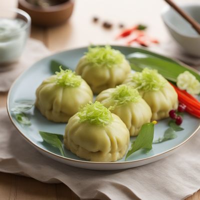 Thai Coconut Custard Buns