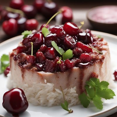 Tianjin-style Shredded Pork with Bing Cherries