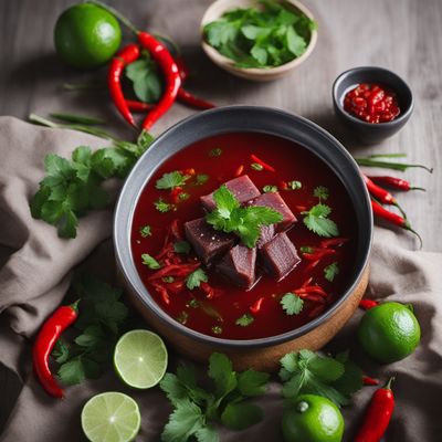 Tiết Canh - Traditional Vietnamese Blood Pudding