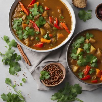 Tinutuan-inspired Central Asian Vegetable Stew