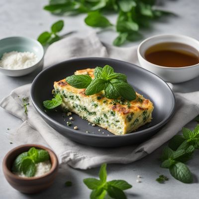 Tlingit-inspired Ricotta and Mint Frittata