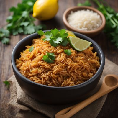 Togolese-inspired Spiced Rice with Chicken