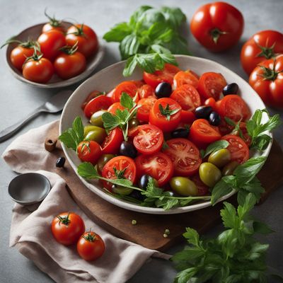 Tomato and Olive Salad