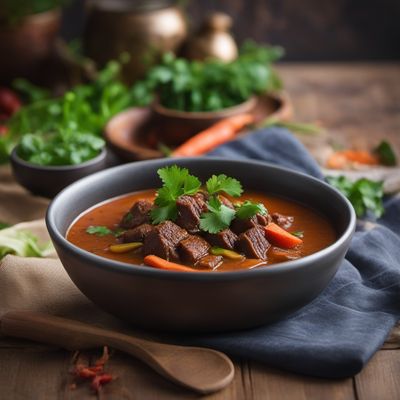 Tongan Beef Stew with Coconut Milk