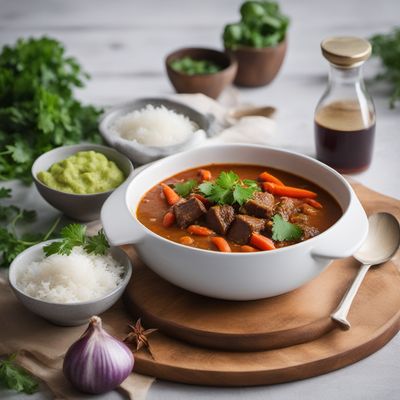 Tongan-style Beef Stew with Coconut Milk