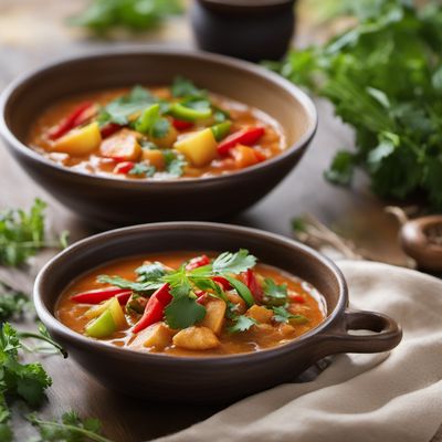 Tongan-style Garden Egg Stew