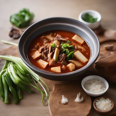 Toyga Jjigae (Korean Silken Tofu Stew)