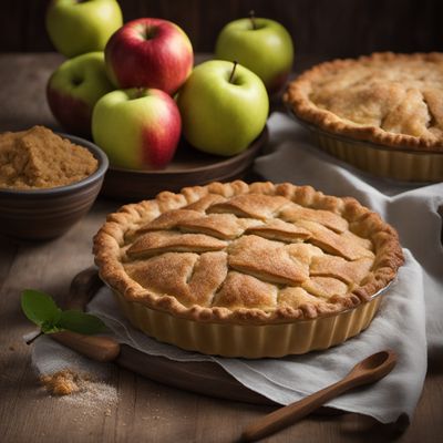 Traditional Dutch Apple Pie