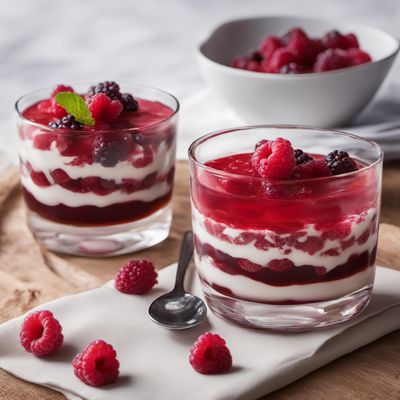 Traditional Scottish Cranachan Pudding