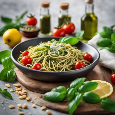 Trenette al Pesto with a Twist