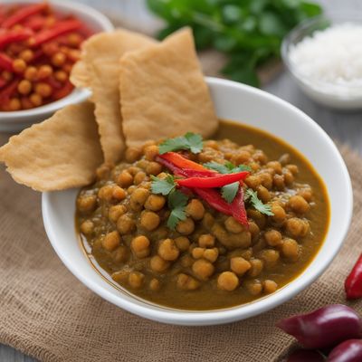 Trinidadian Doubles with Spicy Chickpeas