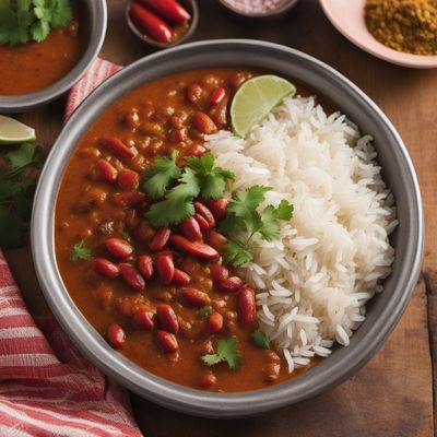 Trinidadian-Style Rajma Chawal