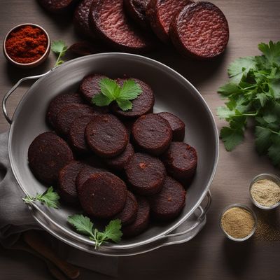 Tripuri-style Spiced Blood Sausage