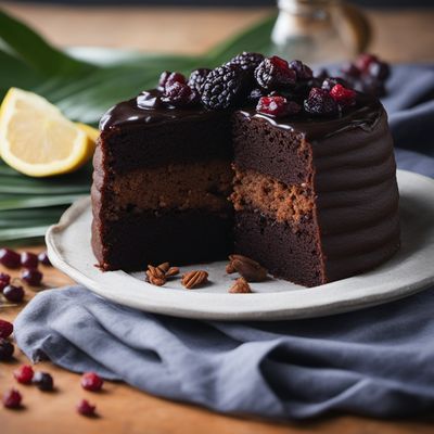 Tropical Black Cake