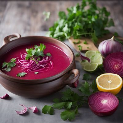 Tunisian Beet Soup