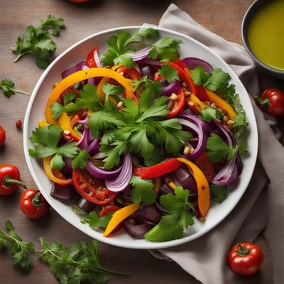 Tunisian Grilled Vegetable Salad