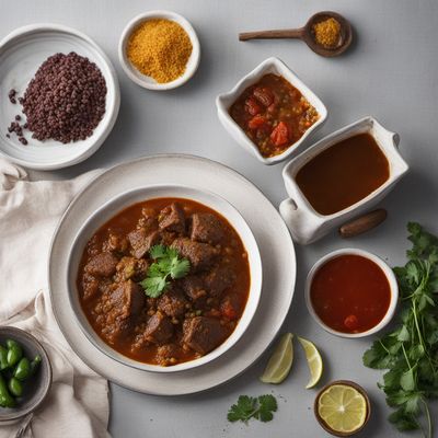 Tunisian Spiced Lamb Stew with Couscous