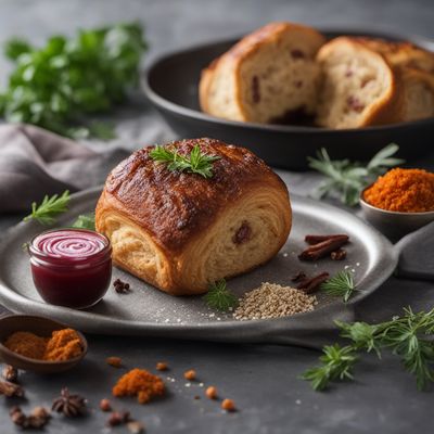 Tunisian Spiced Saucisson Brioche