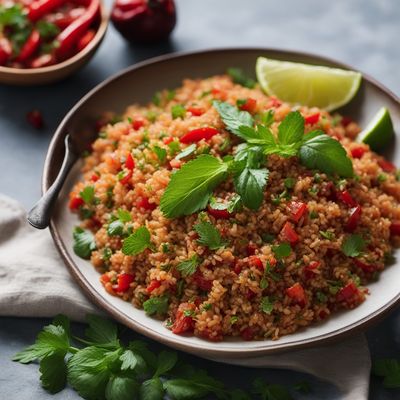 Turkish Bulgur Salad with Fresh Herbs