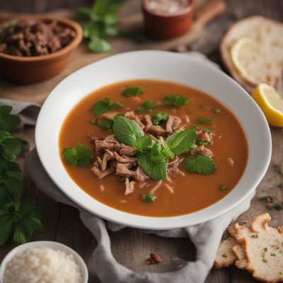 Turkish Tripe Soup