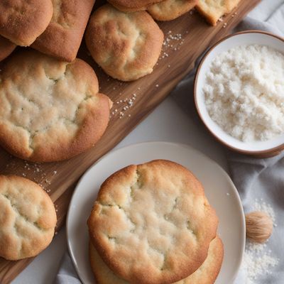 Turks and Caicos Island Baked Cassava Bread