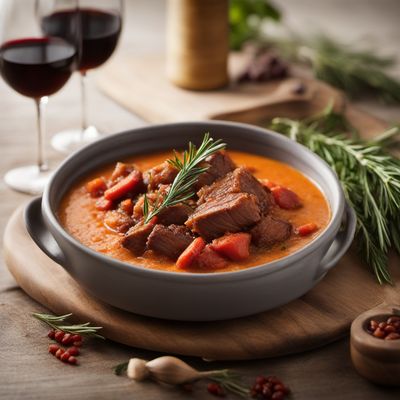 Tuscan-inspired Pork Stew with Polenta