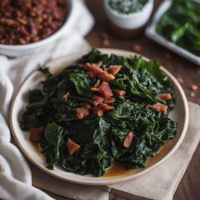 Tutu de Feijão with Sautéed Collard Greens