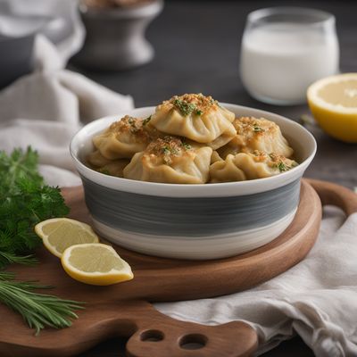 Tuxum Barak - Creamy Stuffed Dumplings