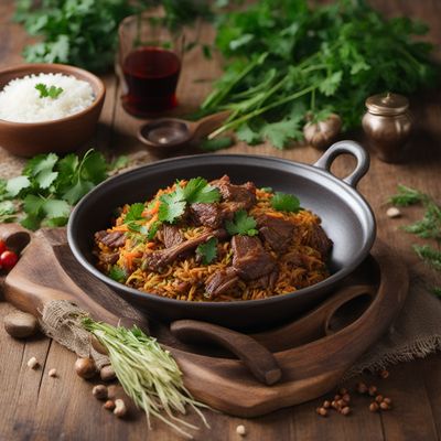 Tuy Palovi - Uzbek Lamb Pilaf