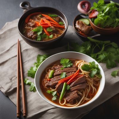 Ugandan-style Beef Noodle Soup