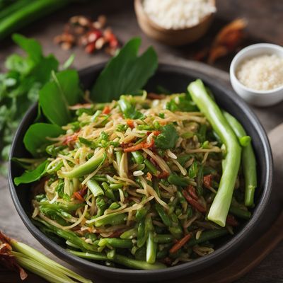 Urap - Indonesian Vegetable Salad