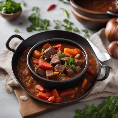 Uruguayan Beef Stew with Vegetables