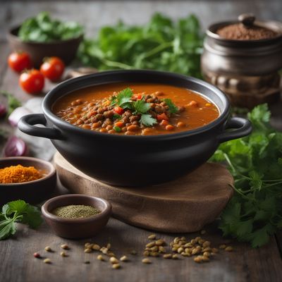 Uzbek-style Lentil Stew