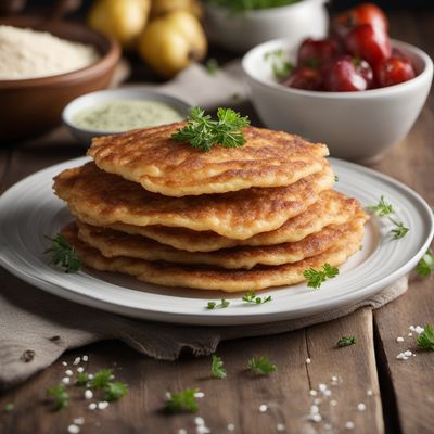 Vanjkuši - Serbian Potato Pancakes