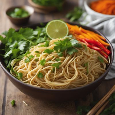 Vanuatu-style Coconut Rice Noodles