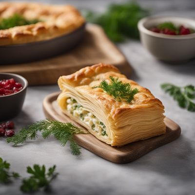 Vargabéles - Hungarian Cheese Strudel