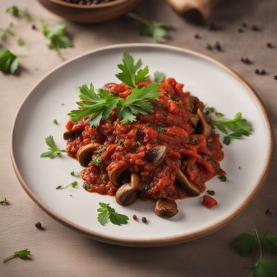 Vegan Mushroom Perkelt