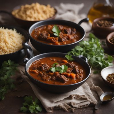 Veldt-inspired Spiced Lamb Stew with Persian Flavors