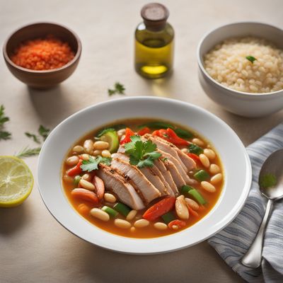 Venetian-style Caldo Tlalpeño