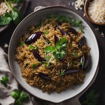 Venetian-style Eggplant Rice