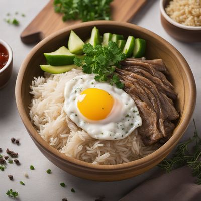 Venetian-style Salted Fish with Rice and Egg