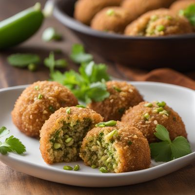 Veracruz-style Pistachio Arancini