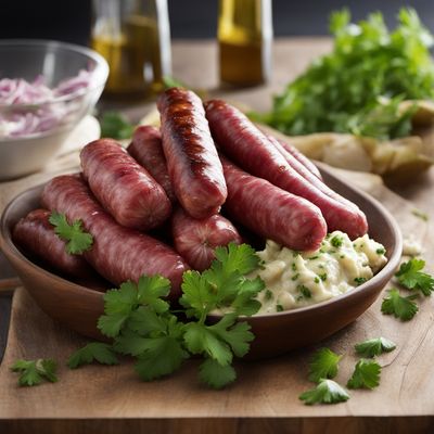 Viennese Sausages with Potato Salad