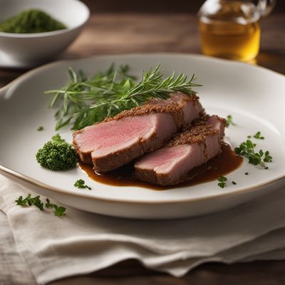 Viennese-style Stuffed Veal Breast